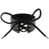 Coquette Ras de cou Coquette Bandeau Noir